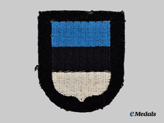 Germany, SS. A Mint Estonian Legion Volunteer’s Sleeve Insignia, Third Pattern