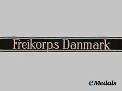 Germany, SS. A Rare Freikorps Danmark EM/NCO’s Cuff Title