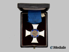Prussia, Kingdom. An Order of the Crown, III Class Cross in Gold with Case, by Neuhaus & Sohn
