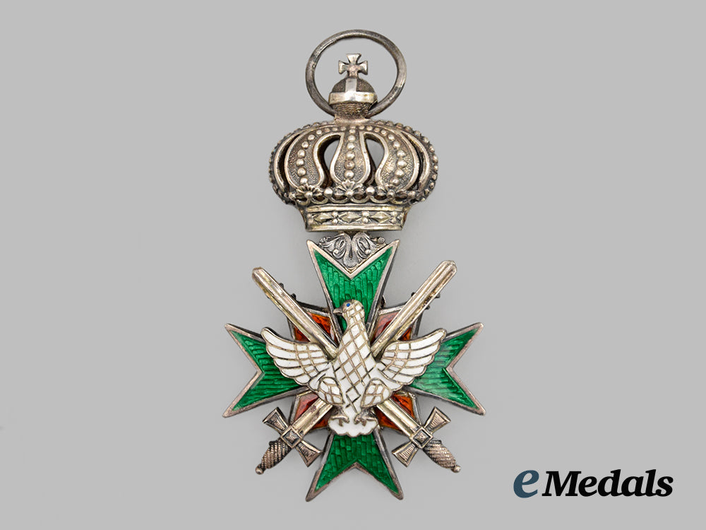 saxe-_weimar_and_eisenach,_duchy._an_order_of_the_white_falcon,_military_division,_i_i_class_knight’s_cross_with_swords___m_n_c5549