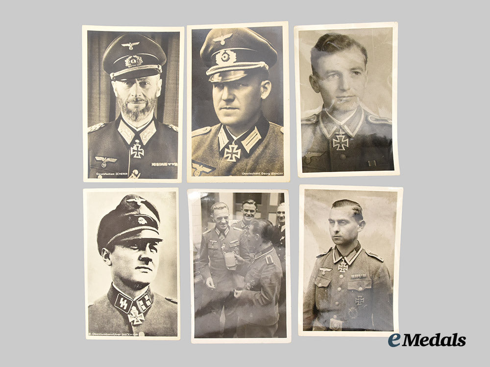 germany,_third_reich._a_lot_of_eleven_photographs_of_knight’s_cross_recipients-_some_of_waffen-_s_s_personnel___m_n_c5557