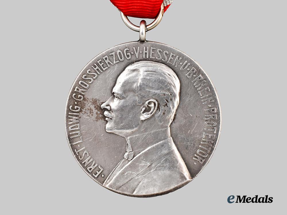 hesse-_darmstadt,_grand_duchy._a1913_mainz_shooting_competition_commemorative_medal_in_silver___m_n_c5561