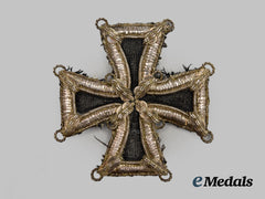 Prussia, Kingdom. A Rare 1813 Iron Cross I Class, Cloth and Bullion Version, c. 1825