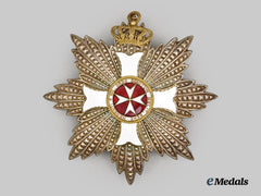 Austria, Republic. An Order of the Knights of Malta, Grand Cross Breast Star of Merit, c. 1950, by E. Gardino Cravanzola