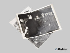 Croatia, Independent State. A Pair of Photographs of Ante Pavelic, Head of the Croatian Ustaše