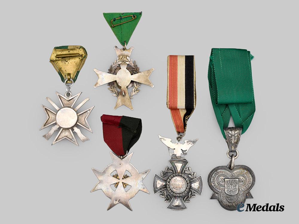 germany,_empire._a_lot_of_five_veterans_association_badges___m_n_c5645