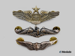 United States. A Lot of Three American Wings