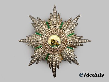 iran,_qajar._an_order_of_the_lion_and_the_sun_i_class_grand_cordon_with_breast_star,_c.1910___m_n_c5679