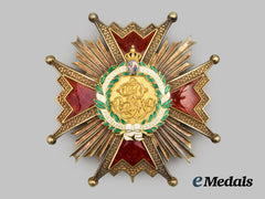 Spain, Kingdom. An Order of Isabella the Catholic, Grand Cross Star, by Kretley, c. 1880