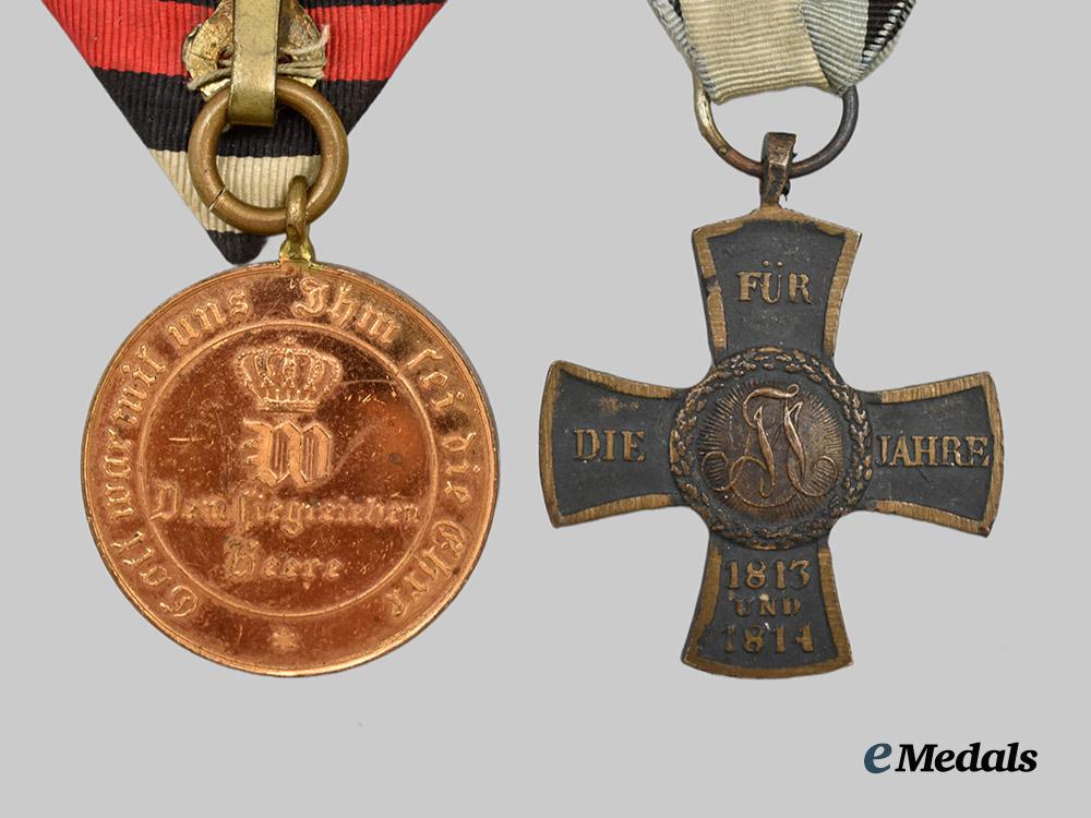 germany,_imperial._a_pair_of_awards_for_napoleonic_and_franco-_prussian_war_service___m_n_c5698
