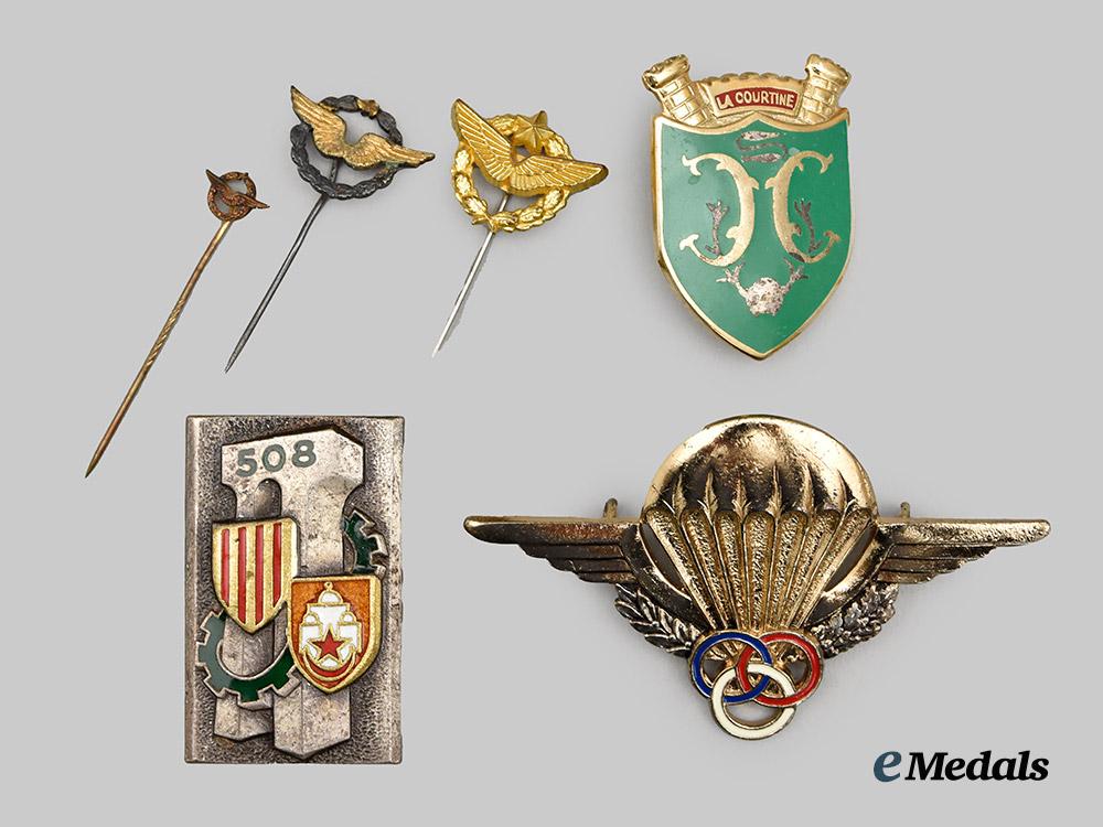 france,_kingdom._a_lot_of_assorted_french_insignia___m_n_c5733