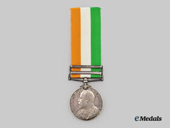 United Kingdom. A King’s South Africa Medal to Pte. Lindley, York and Lancaster Regiment