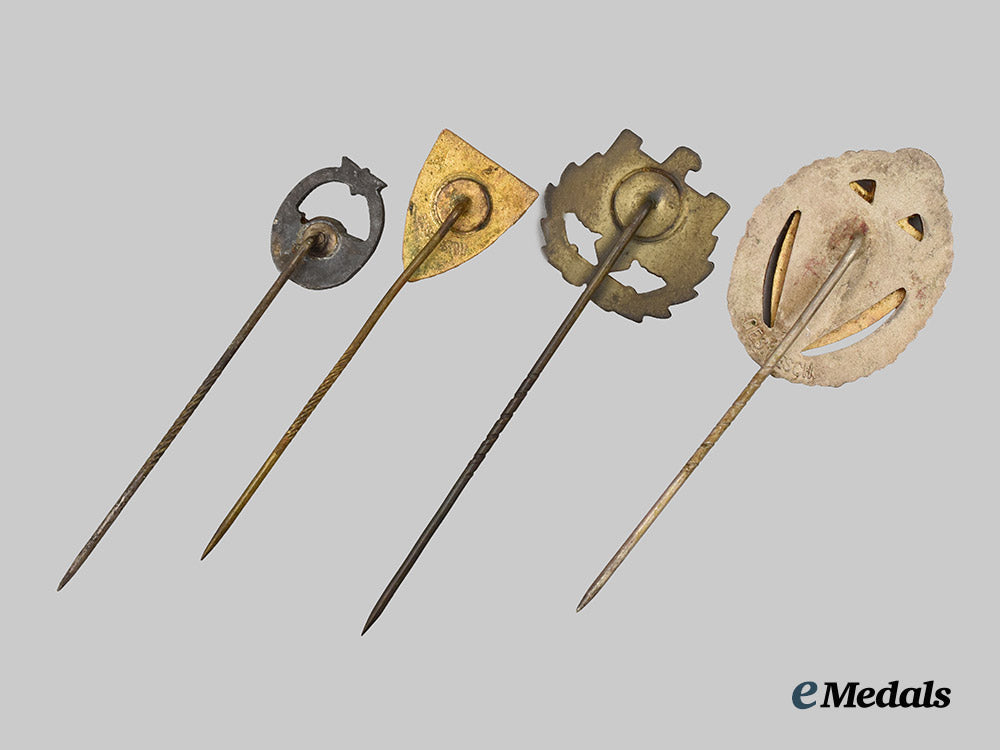 germany,_third_reich._a_lot_of_four_military_and_paramilitary_stick_pins___m_n_c5739