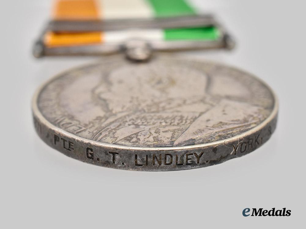 united_kingdom._a_king’s_south_africa_medal_to_pte._lindley,_york_and_lancaster_regiment___m_n_c5739