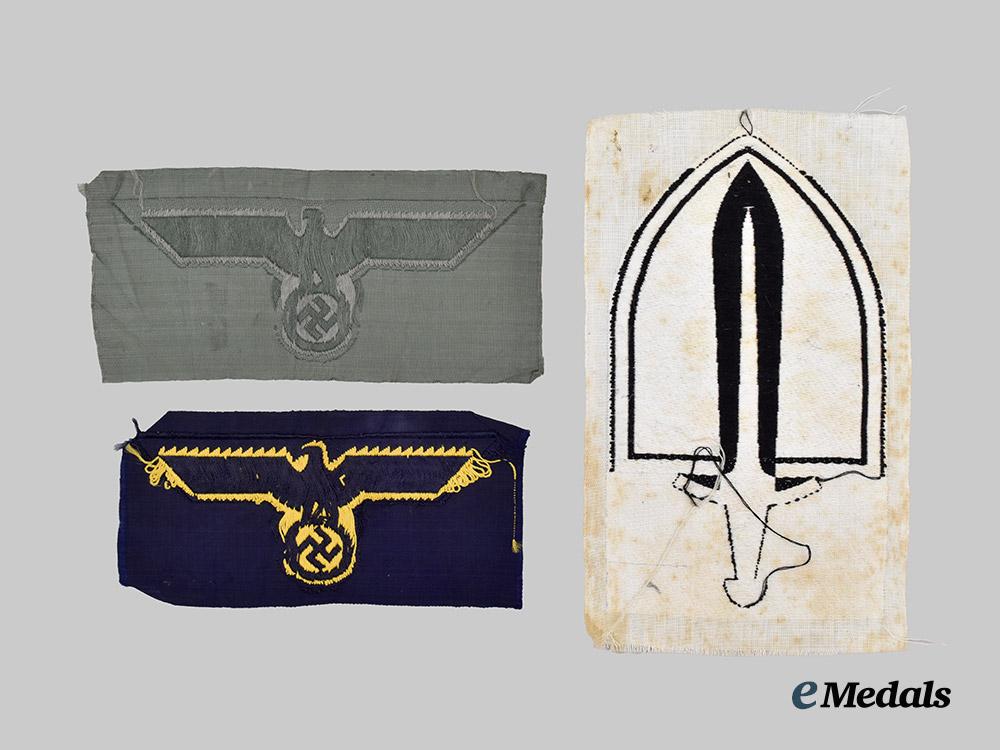 germany,_wehrmacht._a_mixed_lot_of_uniform_insignia___m_n_c5747