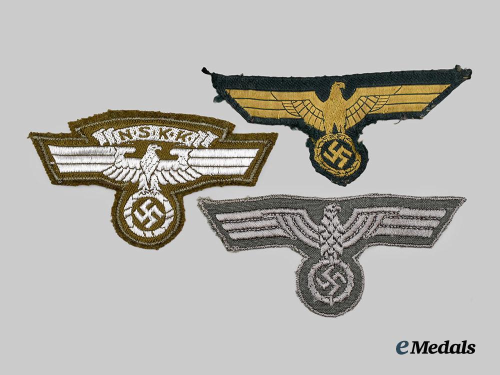 germany,_third_reich._a_mixed_lot_of_uniform_eagle_insignia___m_n_c5753