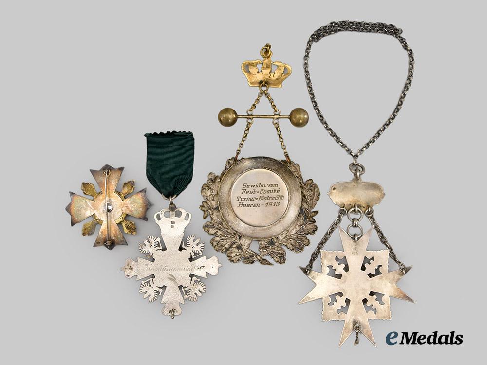 germany,_empire._a_lot_of_five_ornate_marksmanship_awards___m_n_c5805