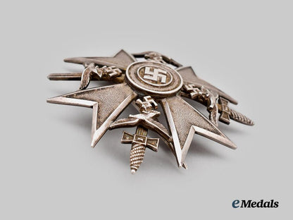 germany,_wehrmacht._a_spanish_cross_with_swords,_in_silver,_by_c._e._juncker___m_n_c5851