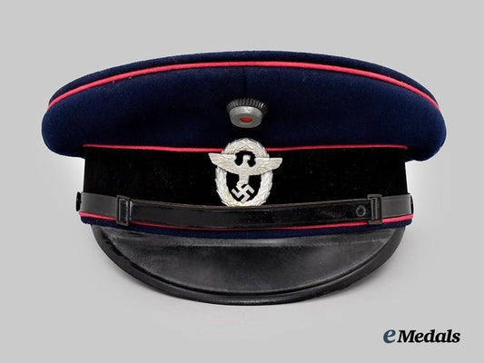 germany,_feueschutzpolizei._an_em/_nco’s_visor_cap___m_n_c5854
