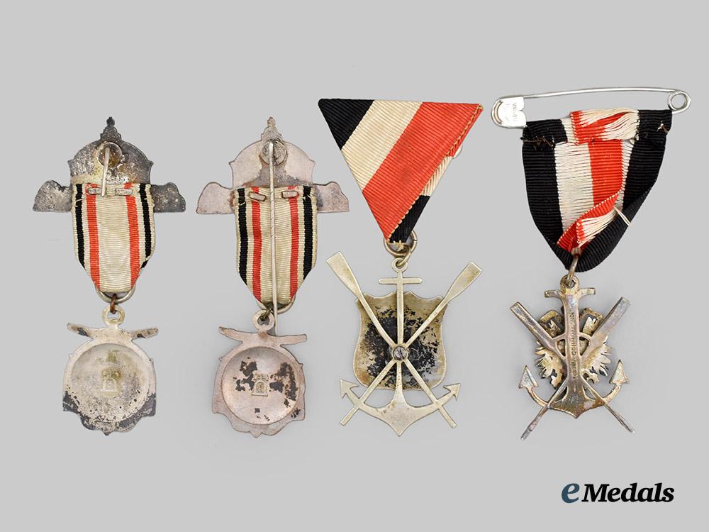 germany,_empire._a_lot_of_four_naval_veterans_association_badges___m_n_c5863