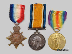 Canada, CEF. A Medal Trio To Military Medal Recipient