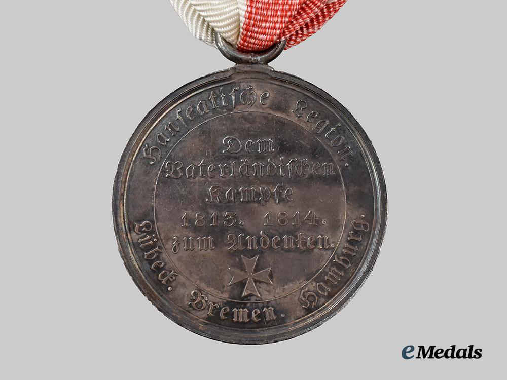 germany,_imperial._a_hanseatic_league_napoleonic_campaign_commemorative_medal_in_silver___m_n_c5895