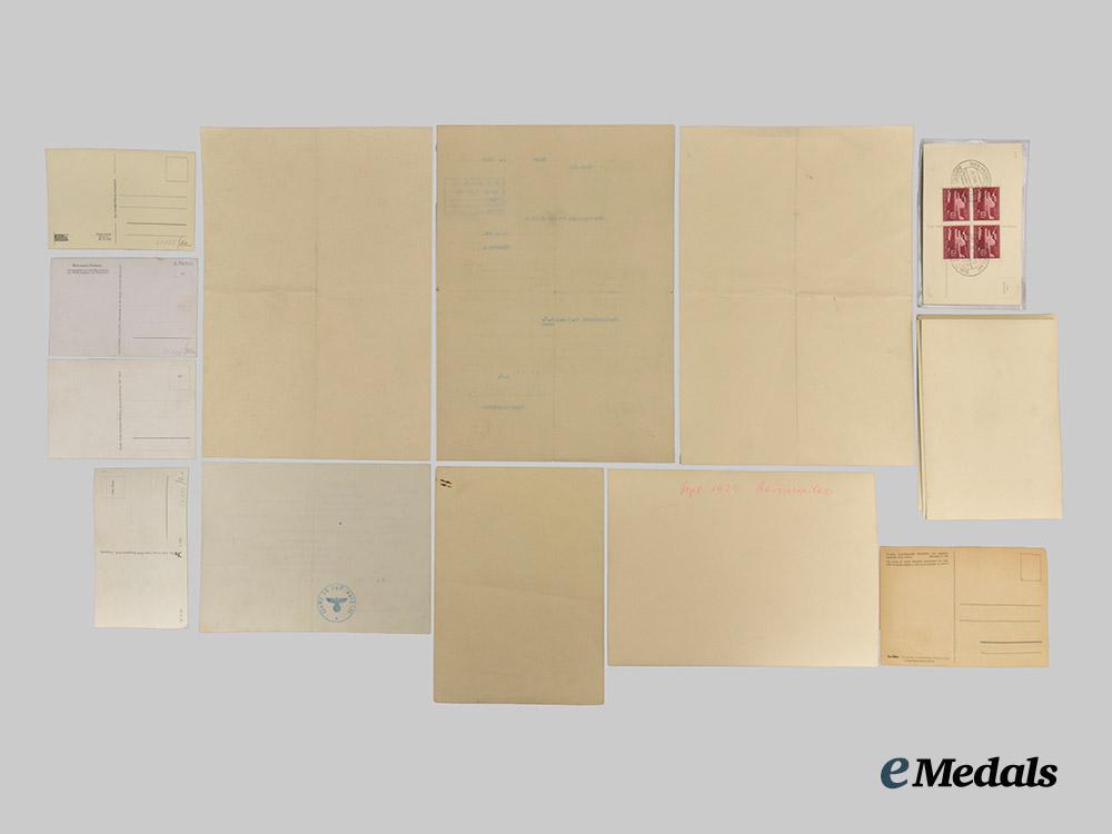 germany,_luftwaffe._a_mixed_lot_of_award_documents_and_paper_items_from_the_estate_of_hauptmann_walther_glöckel___m_n_c5897