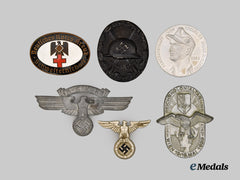 Germany, Third Reich. A Mixed Lot of Badges and Insignia