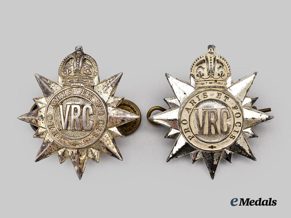 a_set_of3_rd_regiment;_victoria_rifles_of_canada_officer's_collar_badges___m_n_c5940