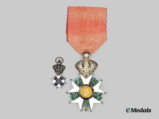 france,_i_i_empire._an_order_of_the_legion_of_honour,_knight&_an_order_of_the_lily___m_n_c5950