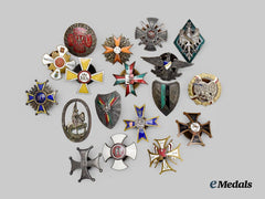 Poland, People's Republic. A Collection of Post-1945 Manufactured Regimental Badges