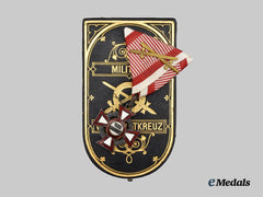 Austria, Empire. A Military Merit Cross, Third Class with Case, by Rothe