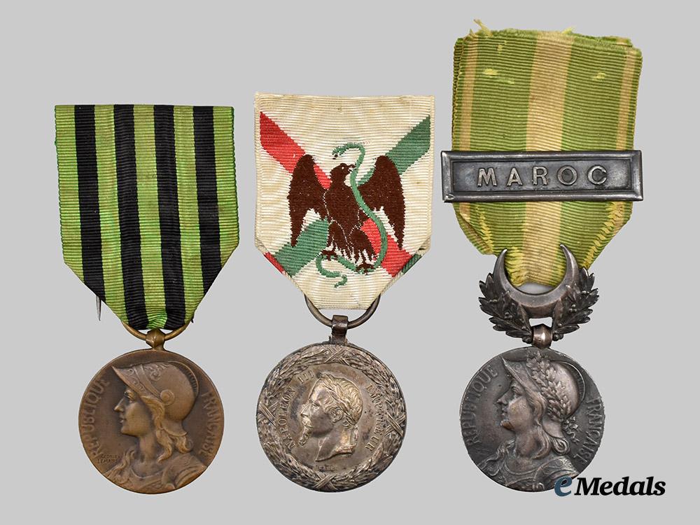 france,_republic._three_campaign_medals___m_n_c5982
