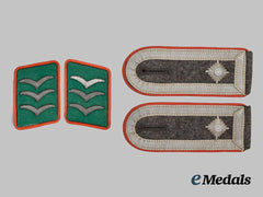 Germany, Luftwaffe. A Lot of Flak/Artillery Rank Insignia