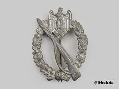 Germany, Wehrmacht. An Infantry Assault Badge, Silver Grade, by Ernst L. Müller