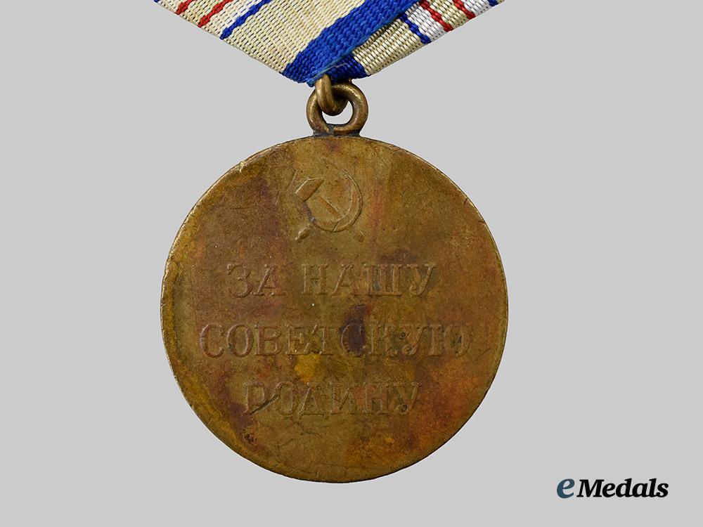 russia,_soviet_union._a_medal_for_the_defence_of_the_caucasus,_with_award_document,_to_nikolai_fedorovich_bayura___m_n_c6038