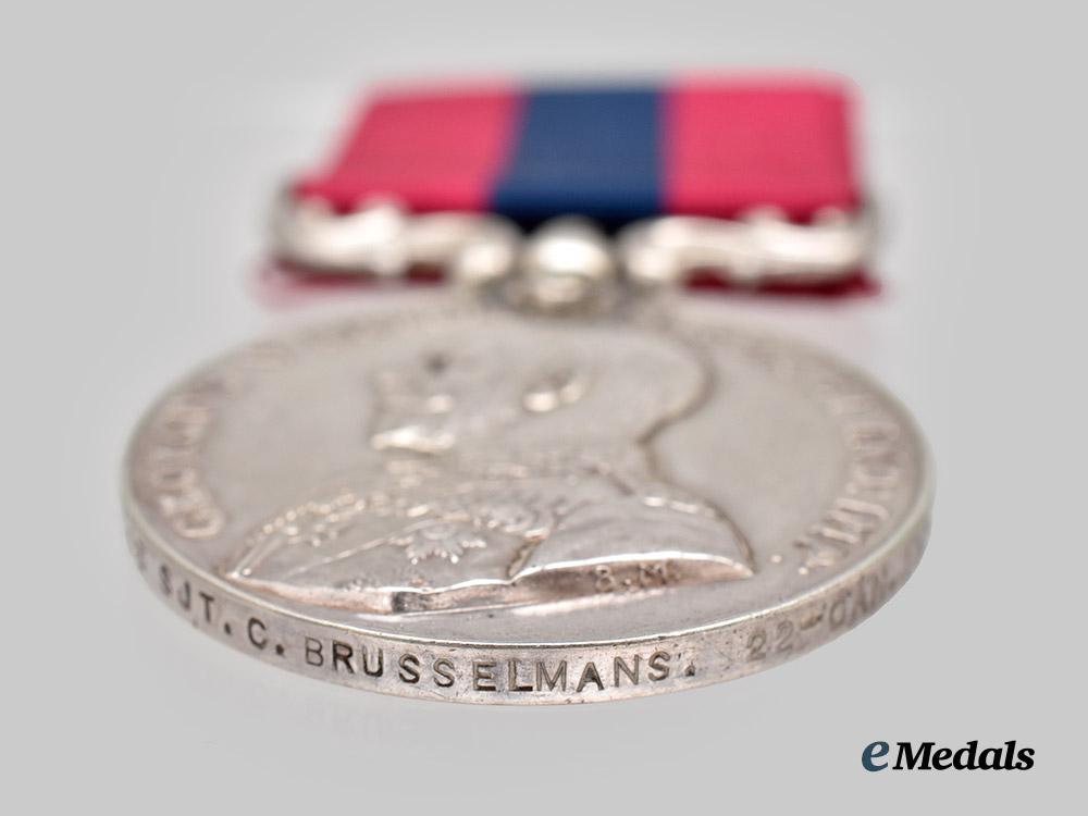 united_kingdom._a_first_war_distinguished_conduct_medal_to_sgt._brusselmans,22nd_canadian_infantry___m_n_c6060