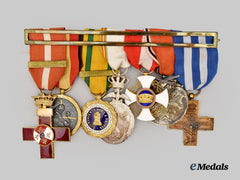 Spain, Fascist State. A Fine German Eagle Order Award Group