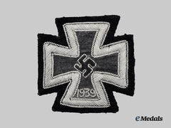 Germany, Wehrmacht. A 1939 Iron Cross I Class, Cloth Version, Certified by Dietrich Maerz
