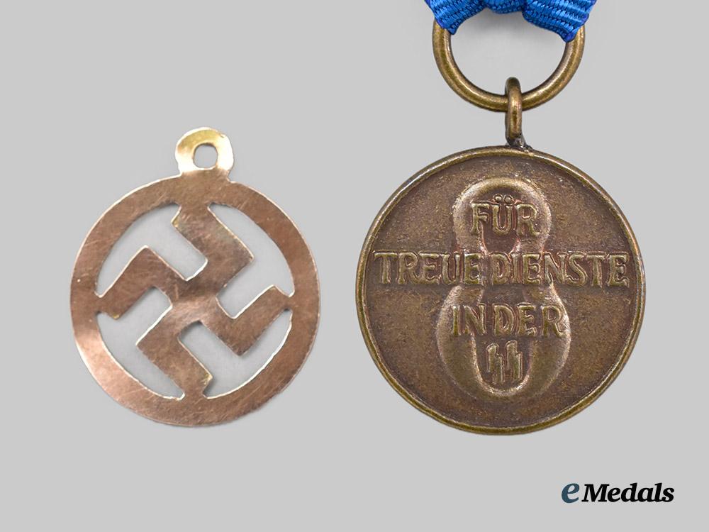 germany,_s_s._a_miniature8-_year_long_service_award,_with_patriotic_gold_pendant___m_n_c6077