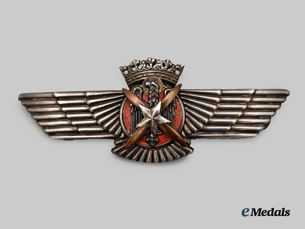 spain,_fascist_state._a_rare_wartime_air_force_pilot/_observer_badge_with_photo,_c.1940___m_n_c6083