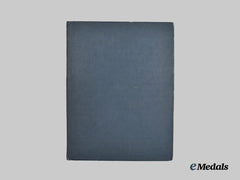 Canada, Commonwealth. A Privately Made Legacy Book in Remembrance of Lancaster Navigator Sergeant Michael J. MacNaughton-Smith, K.I.A.