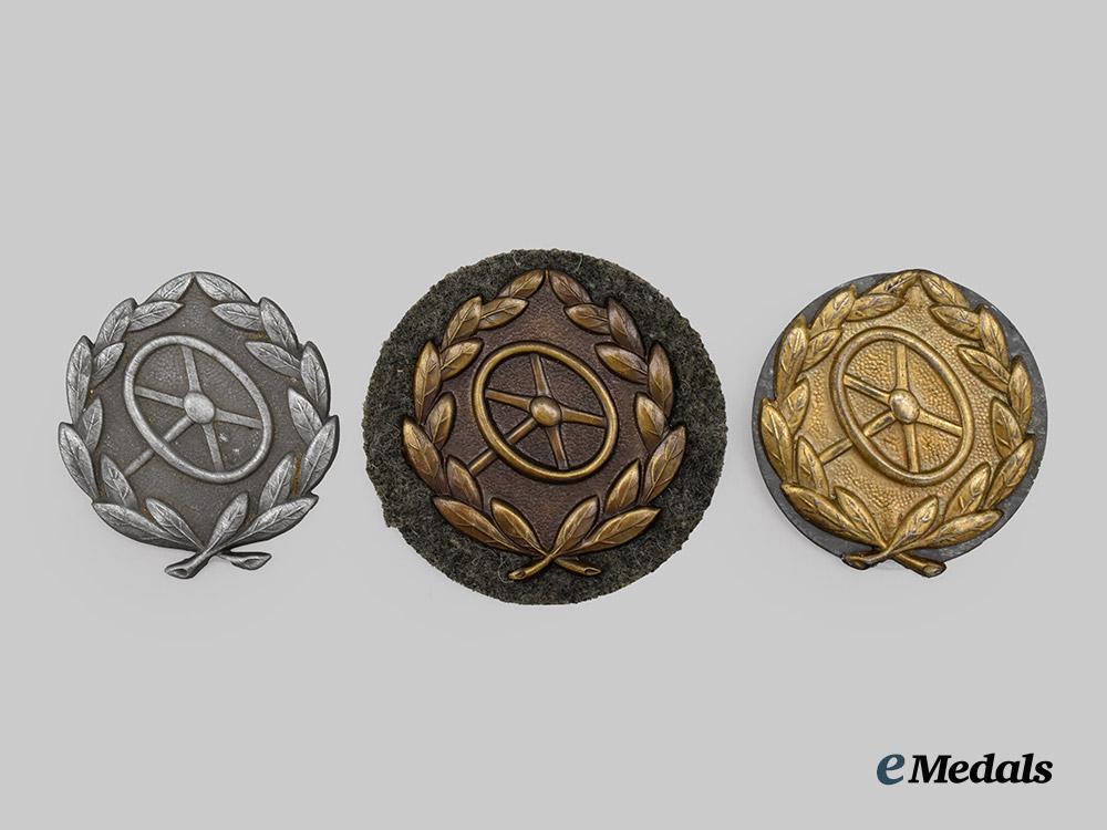 germany,_wehrmacht._a_lot_of_driver_proficiency_badges,_all_grades___m_n_c6160