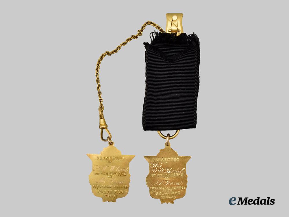canada,_c_e_f._two_gold_township_of_mt._forest_medals_for_gallant_services_to_pte._w._w._birtch___m_n_c6187