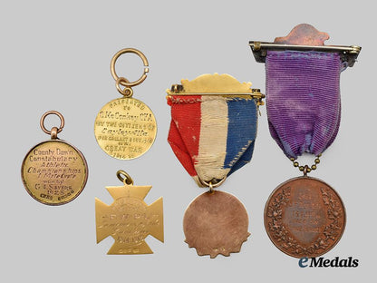 canada,_c_e_f._four_first_war_township_medals_for_active_service_and_one_cycle_championship_medal___m_n_c6224
