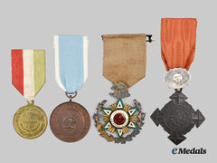 International. A Lot of Four Medals, Orders & Decorations