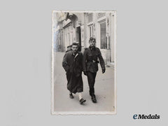 Croatia, Independent State. A Wartime Photo of an Einsatzstaffel Schütze in Zagreb