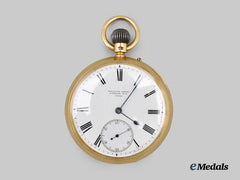United Kingdom. A Gold Pocketwatch by William Bent, 1944