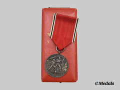 Germany, Third Reich. An Anschluss Medal, with Case