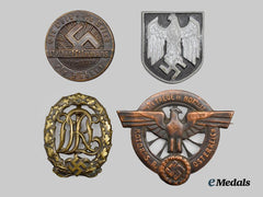 Germany, Third Reich. A Mixed Lot of Badges and Insignia